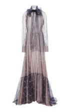 Blumarine Tulle Bow Gown