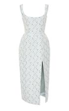 Markarian Edward Floral Cotton-blend Corset Dress