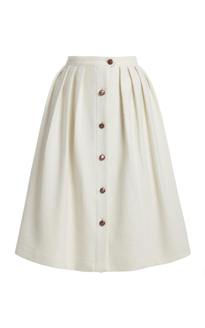 Moda Operandi Giuliva Heritage Collection The Giovanna Herringbone Skirt