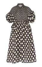 Dice Kayek Exaggerated Silk Skirt Dress