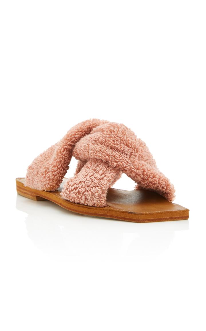 Parme Marin Twist Terrycloth Sandal