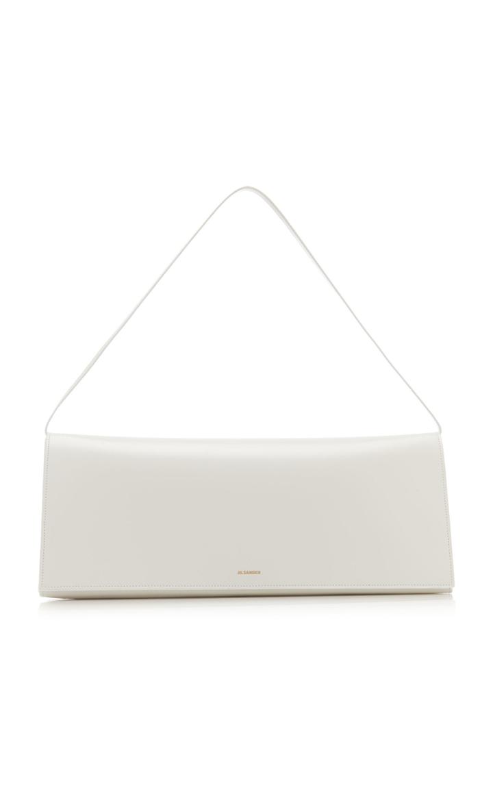 Moda Operandi Jil Sander Medium Prism Leather Shoulder Bag