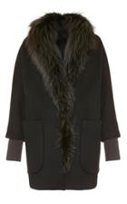 Fabiana Filippi Fur Trim Coat