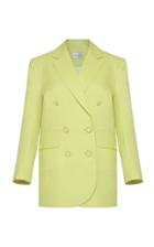 Moda Operandi George Keburia Double-breasted Notched Lapel Blazer Size: S