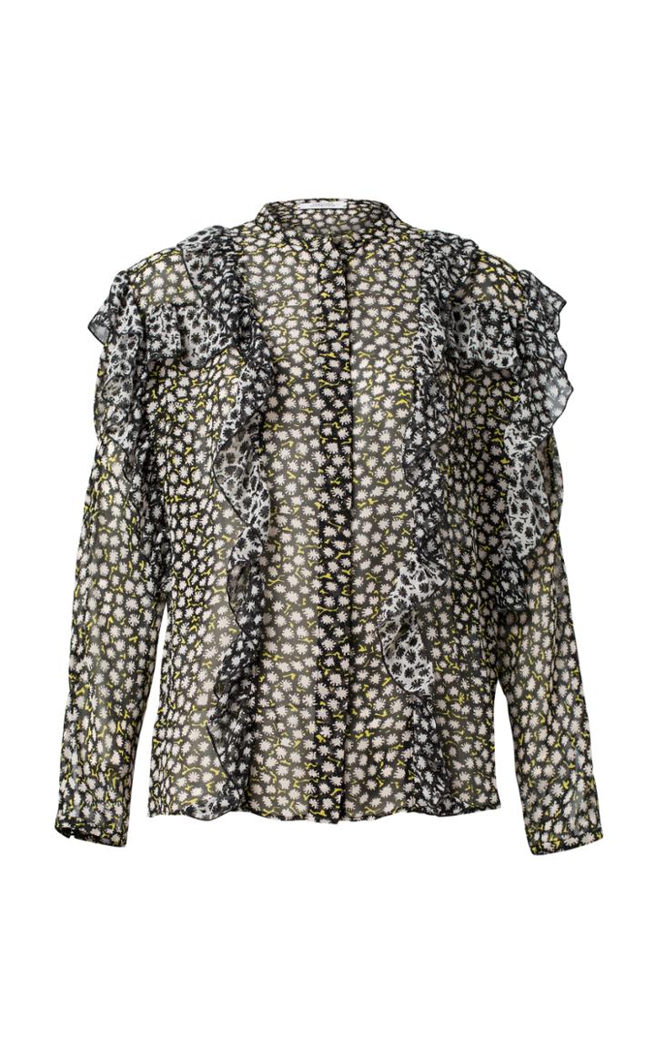 Dorothee Schumacher Poetic Rebel Silk Georgette Printed Blouse