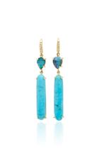 Lauren K One-of-a-kind Joyce Ii Turquoise Earrings