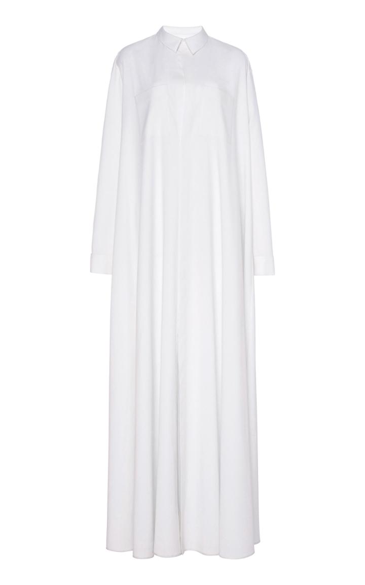 Maison Rabih Kayrouz Canvas Maxi Shirt Dress