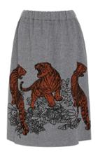 Tak.ori Tak. Ori Knit Tiger Skirt