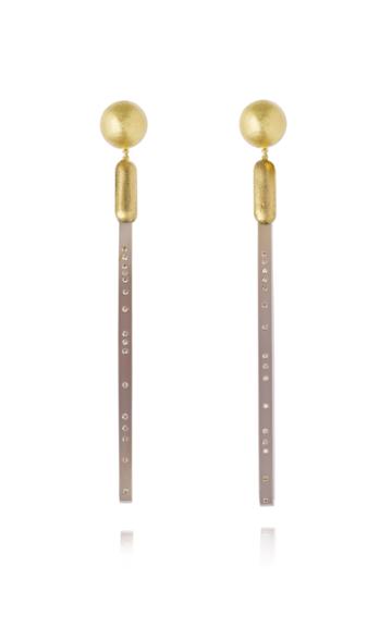 Jacqueline Cullen Galactica Side Drop Earrings