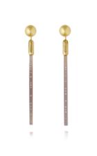 Jacqueline Cullen Galactica Side Drop Earrings