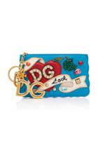 Dolce & Gabbana Appliqud Leather Coin Purse