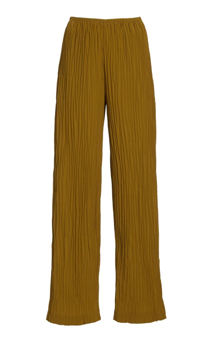 Moda Operandi Vince Textured Satin Wide-leg Pants