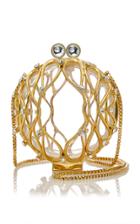 Marzook Carriage Ball Gold Metal Orb Bag
