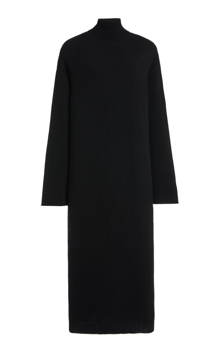 La Collection Angelica Cashmere Turtleneck Midi Dress