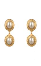 Moda Operandi Valre Gold-plated Willow Pearl Earrings