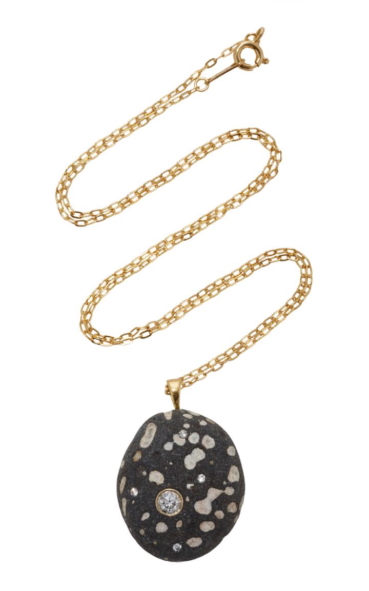 Cvc Stones Dia Necklace