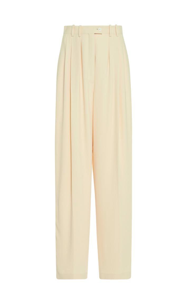Moda Operandi The Row Lariana Crepe Wide-leg Pants