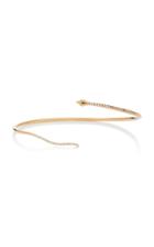 Nadine Ghosn Diamond Pave Serpent Bracelet