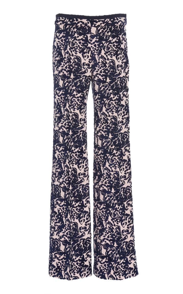 Victoria Victoria Beckham Tapestry Straight-leg Pants