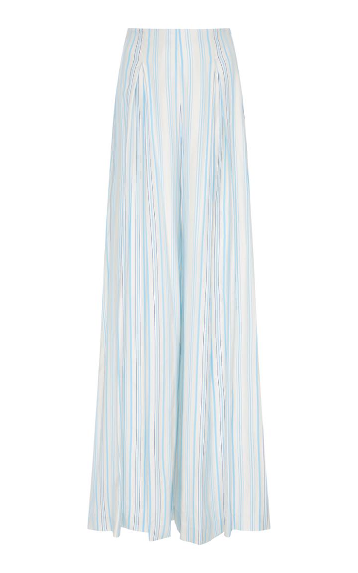 Christian Siriano Stripe Wide Leg Trouser