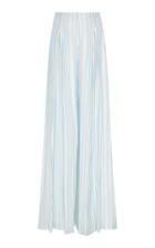 Christian Siriano Stripe Wide Leg Trouser