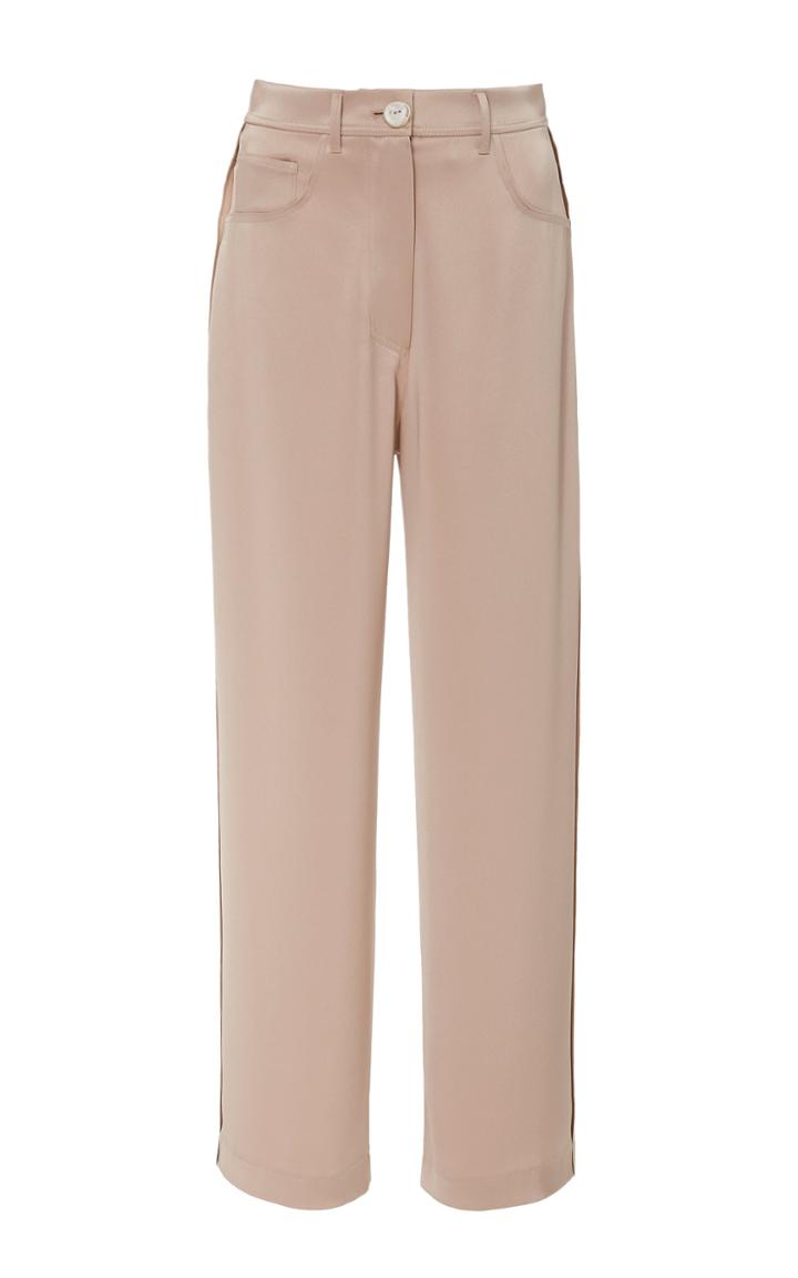 Nanushka Marfa Wide Leg Satin Pants