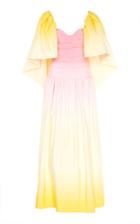 Moda Operandi Sandra Mansour Parfum Degrad Moir Cape-effect Maxi Dress Size: 34