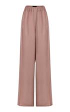 Moda Operandi Bevza Satin Wide-leg Square Pants