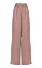 Moda Operandi Bevza Satin Wide-leg Square Pants