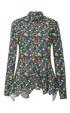 Zac Posen Liberty Print Cotton Shirt