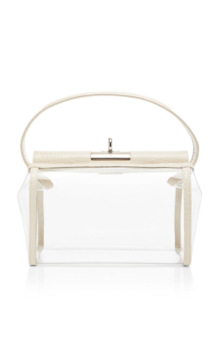Moda Operandi Gu De Water Leather-trimmed Pvc Bag