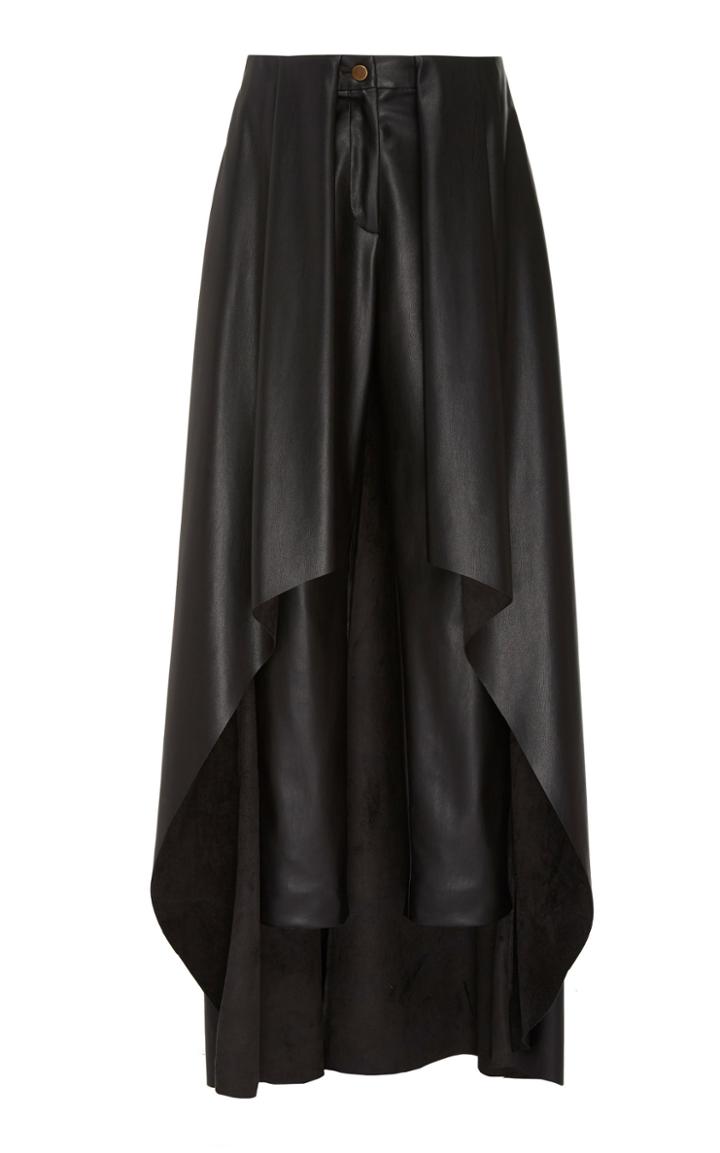 Hellessy Valadon Leather-effect Slim-leg Pants