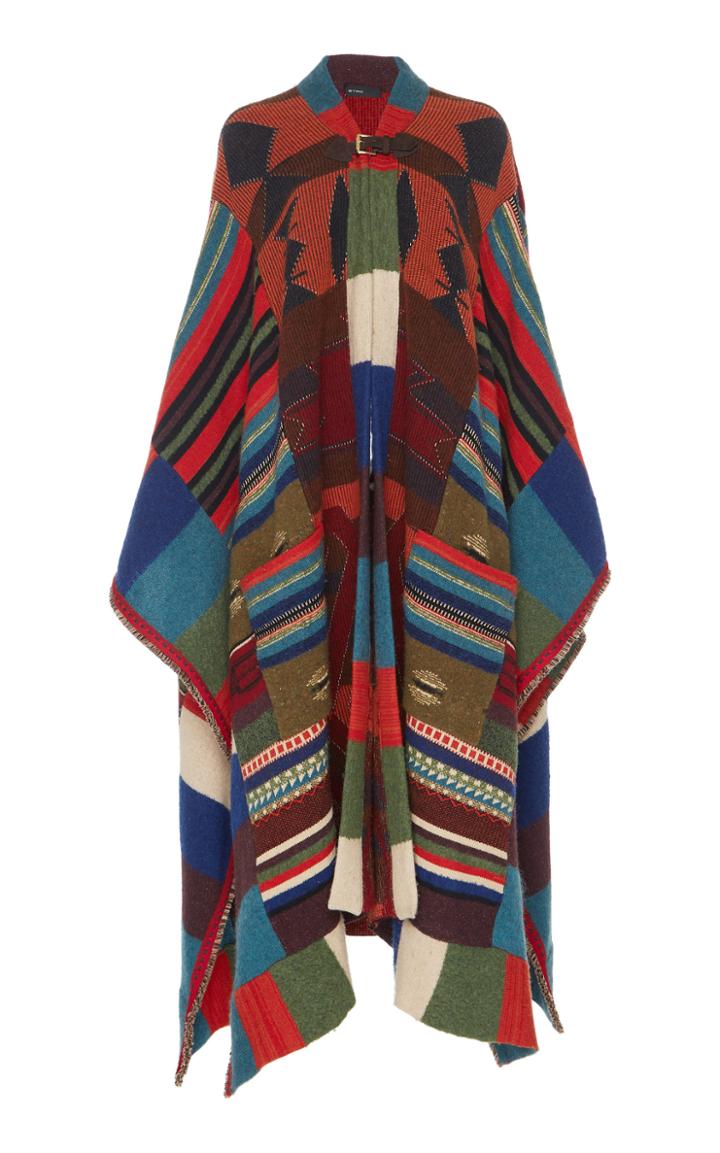 Etro Patchwork Poncho