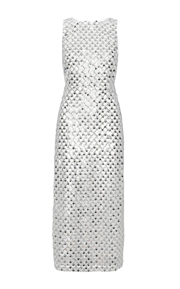 Moda Operandi Rotate Toriana Sequined Midi Dress