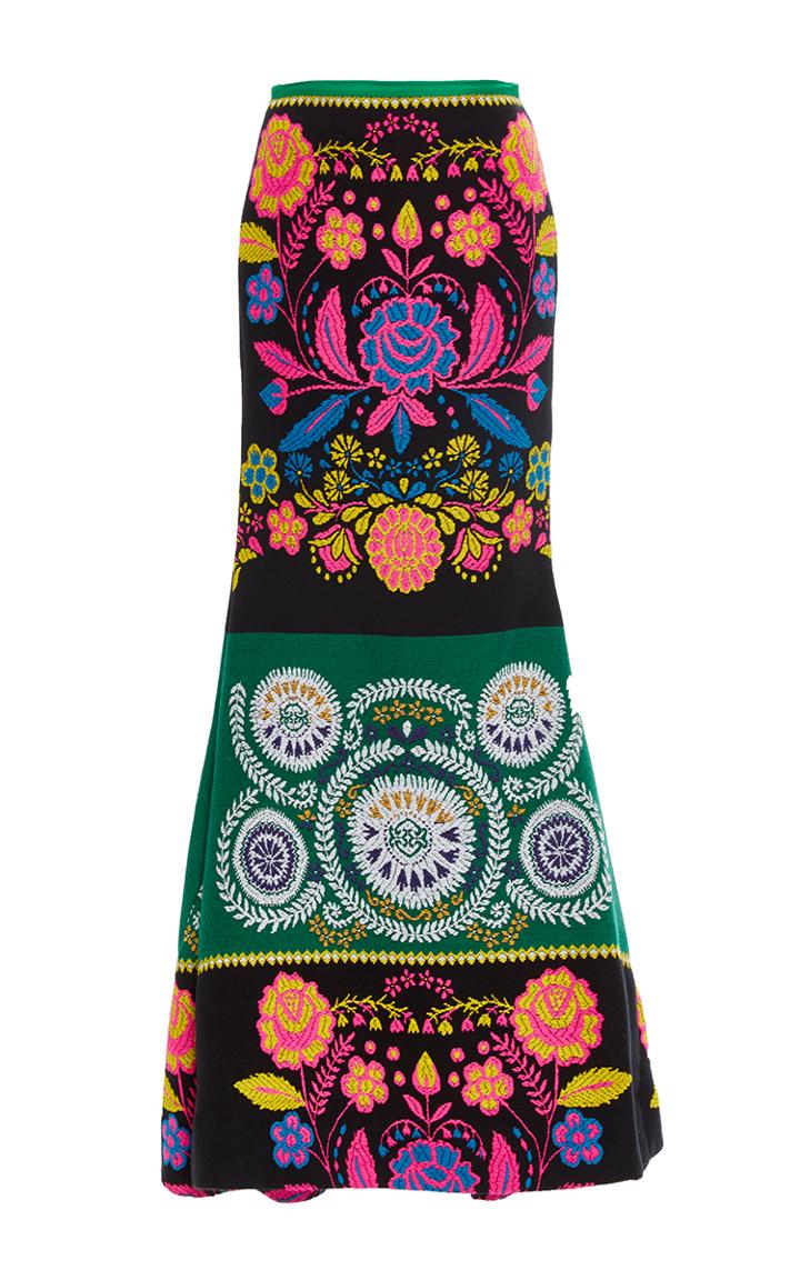 Cynthia Rowley French-mex Trumpet Skirt