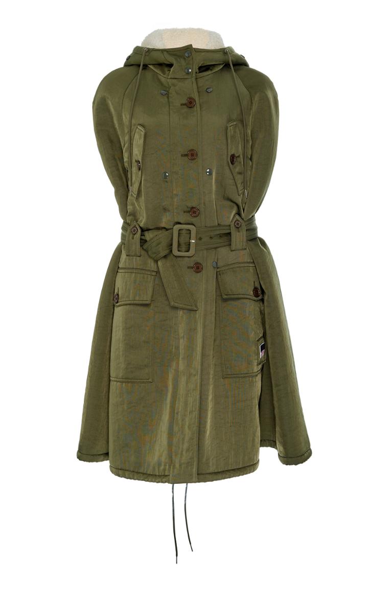 Miu Miu Military Style Cape