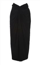 A.w.a.k.e. Mode Draped Stretch-crepe Maxi Skirt