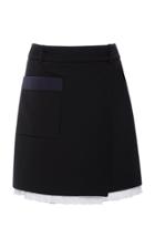 Victoria Victoria Beckham D-ring Wrap Mini Skirt