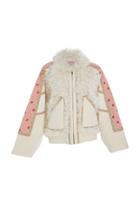 Ulla Johnson Cosme Shearling-trimmed Felt Coat