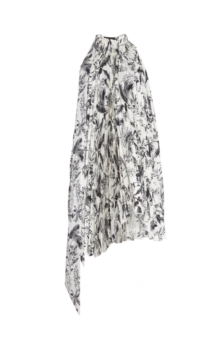 A.w.a.k.e. Floral Pleated Dress