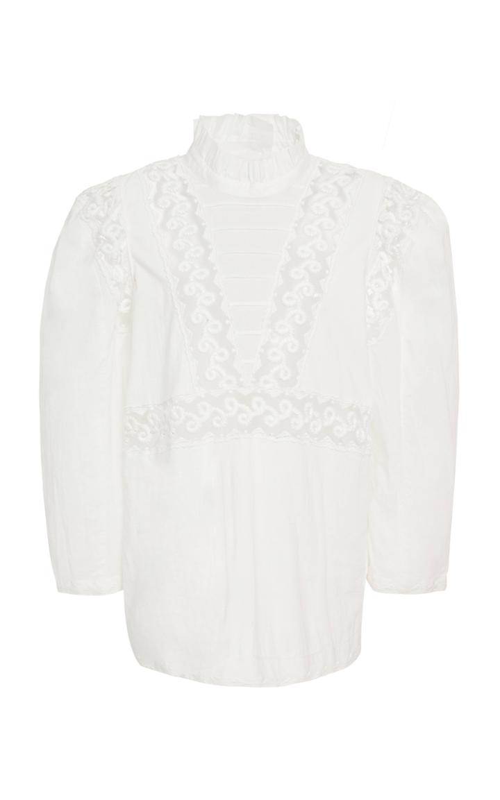 Moda Operandi Sea Victoria Cotton Top Size: 0
