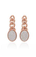 Botier 18k Rose Gold Diamond Earrings