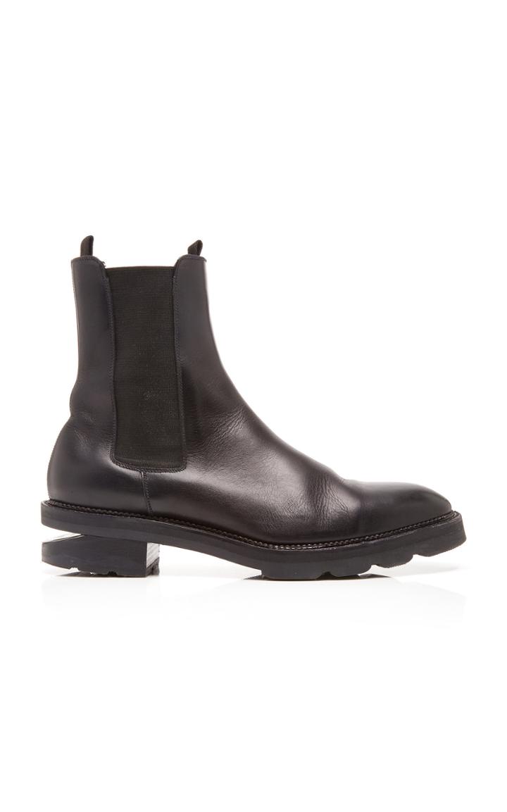 Alexander Wang Andee Cutout Leather Ankle Boots