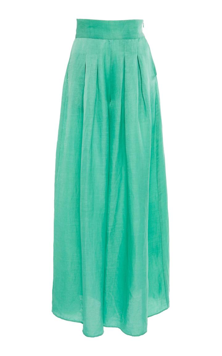 Carolina K Pleated Palazzo Pant