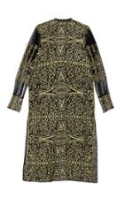 Saptodjojokartiko Black/gold Gringsing Embroidered Dress