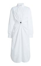 Moda Operandi Christopher Esber Pierced Quartz Elongated Shirt Dress