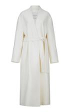Moda Operandi Le17 Septembre Collarless Gabardine Coat