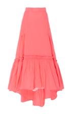 Peter Pilotto Bright Pink Taffeta Long Skirt