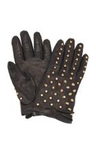 Prada Studded Leather Gloves