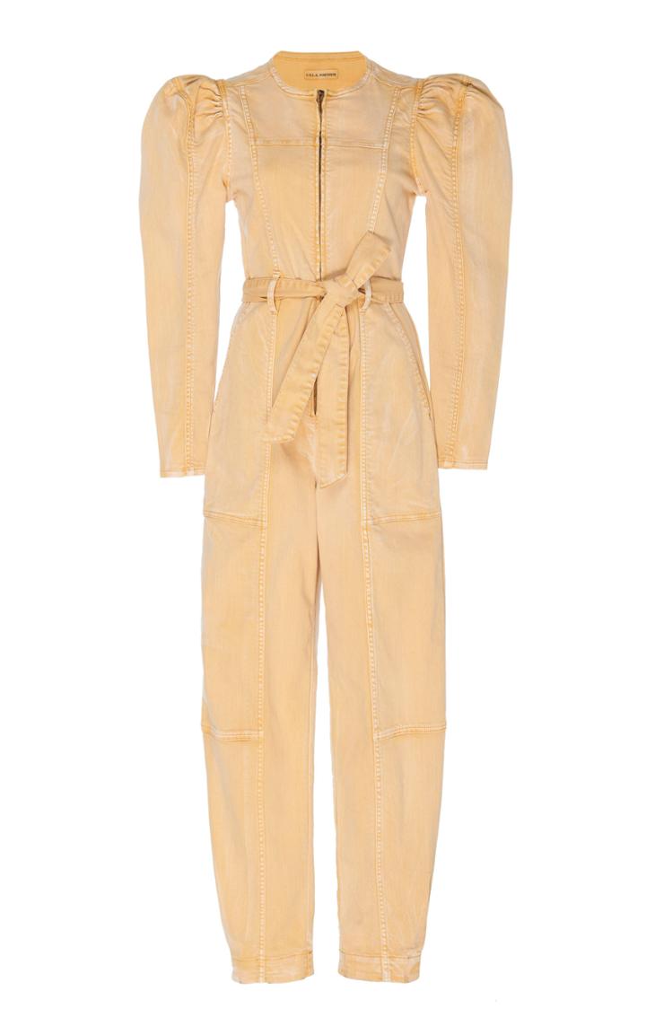 Ulla Johnson Hesper Stretch Cotton Jumpsuit